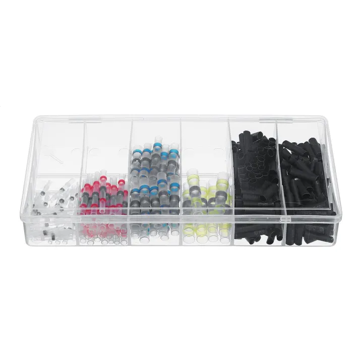 250Pcs%20Heat%20Shrink%20Butt%20Terminals%20Solder%20Seal%20Sleeve%20Wire%20Connector%20Waterproof%20-%20Image%203