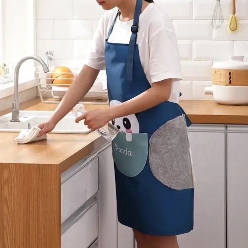 Waterproof%20Kitchen%20Apron%20Apron%20Kitchen%20Cooking%20And%20Washing%20Dishes%20Big%20Pocket%20Housework%20Apron%20Good%20Effect%20And%20Easy%20To%20Use%20-%20Cyclone%20-%20Image%204