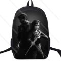 【DM bag factory Store】 The Last of Us 2 Backpacks Ellie Printing Mochilas Bags School Teenagers Girls Rucksack. 