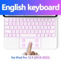 GOOJODOQ Magic Keyboard with LCD Display for iPad Pro 11/ Pro 12 9 12.9/ Air 5 Air 4 for iPad Keyboard folio Korean Spanish GK04. 