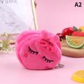 Coin Purse Cartoon Zipper Plush Three-dimensional Coin Purse Earphone Bag Wallet Bag Key Holder For Children Creek. 