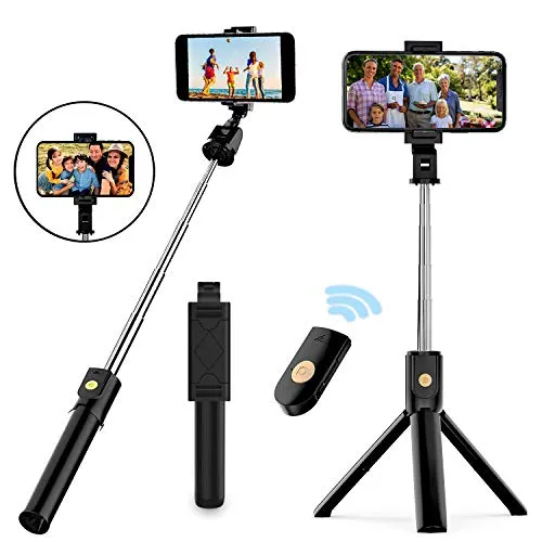 Selfie%20Stick,%20Extendable%20Selfie%20Stick%20Tripod%20with%20Detachable%20Wireless%20Remote%20-%20Image%202