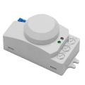 5.8GHz HF System LED Microwave 360 Degree Sensor Light Switch,White.