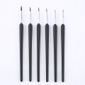Keep Smiling 6 Pcs Liner Brush Set Fine Detailing Paint Brushes for Acrylic, Watercolor & Miniature Painting.
