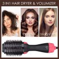 3 in 1 One-Step Hair Dryer & Straightener & Curler Comb Electric  Air Iron Blow Dryer Anti-Static  Air Brush Volumizer. 