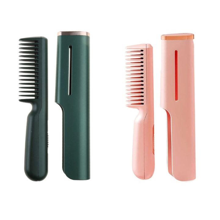 Hair Dryer Brush Straight Hair Comb Cordless Hot Air Brush Salon