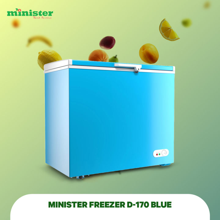 MINISTER FREEZER D-170 BLUE with Free Delivery