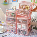 Large Capacity Jewelry Storage Box Aesthetic Drawer-type Plastic Makeup Organizer Stackable Portable Cosmetic Storage for. 
