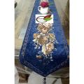 Gorgeous Dining Table Single Runner Of Velvet Fabric. 