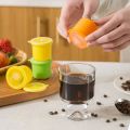 Making Ice Box Cylinder Ice Cube Mold Lemon Pattern Easy To Demold Ice Cube Maker with Lid Making Ice Cup. 
