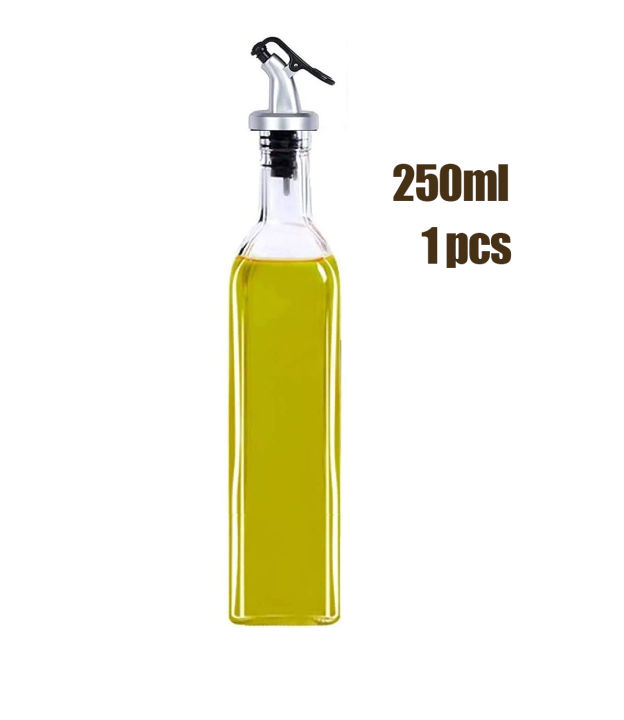 250ml%20Crystal%20Clear%20Square%20Shaped%20Glass%20Oil%20Dispenser%20Bottle%20with%20Lever-Release%20Stopper%20Snap%20Flip%20Top%20Lid%20Bottle%20for%20Olive%20Oil,%20Vinegar%20-%20Image%202
