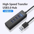 Usb3.0 Hub 4-Port High-Speed USB Splitter for Hard Drives USB Flash Drive Mouse Keyboard Extend Adapter Usb Hub Pc Accessories.