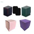 Trading Card Deck Box Closure with Card Divider Collectible Container.