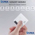 SONOFF MINI-R2 DIY Smart 2 Way Control Wifi Switch eWeLink APP Work with Alexa Alice Google Home Voice Control. 