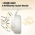 HAYLOU S30 Wireless Bluetooth 5.4 Headphones 43dB Adaptive Noise Cancelling Headsets 40mm Driver 80H Playtime Earphones.