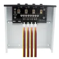 6 Way Hard Disk Selector Controller Hard Drive Power Switch Module for Desktop Computer Support 2.5/3.5 Inch SATA HDD. 