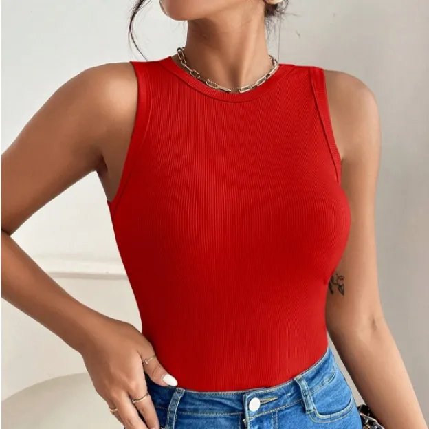 Round%20Neck%20Tank%20Top%20-%20Sexy%20Tank%20Top%20-%20Solid%20Color%20-%20Knit%20Ribbed%20Fabric%20-%20Image%203