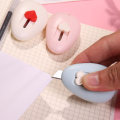 1/6PCS Cute Mini Portable Utility Knife Box Paper Cutter Cutting Paper Office Stationery Cutting Supplies.