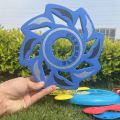 Flying Disc Toy Soft Returning Disc Handmade Foam Authentic Spinner Flying Rings Fast Catch Toy Safe for Indoor and Outdoor. 