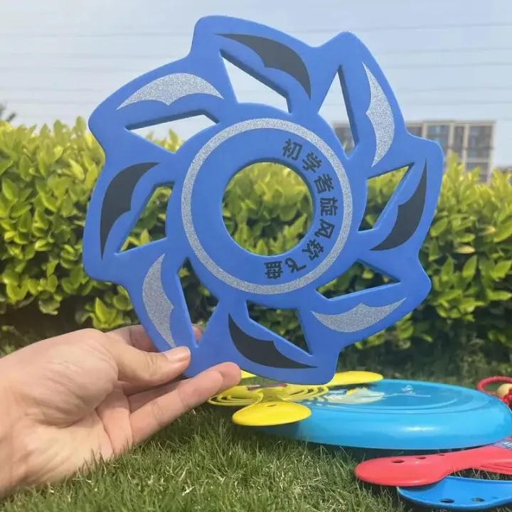 Flying%20Disc%20Toy%20Soft%20Returning%20Disc%20Handmade%20Foam%20Authentic%20Spinner%20Flying%20Rings%20Fast%20Catch%20Toy%20Safe%20for%20Indoor%20and%20Outdoor%20-%20Image%203
