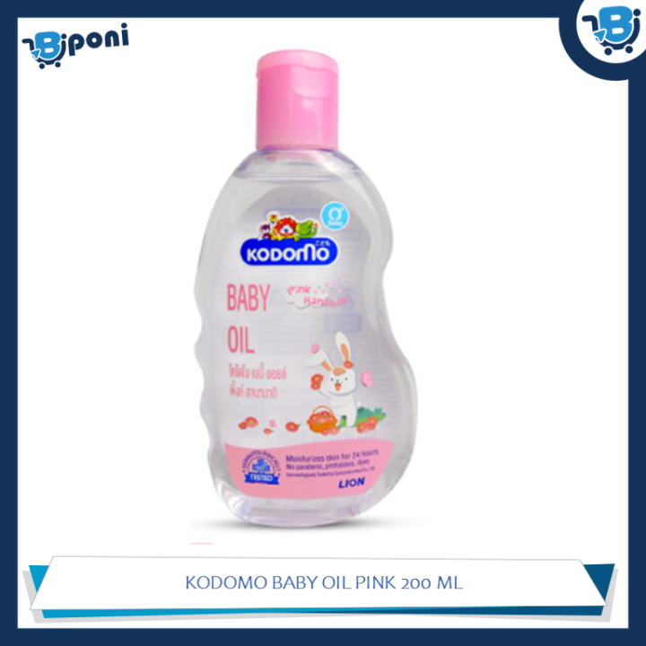 KODOMO BABY OIL PINK 200 ML