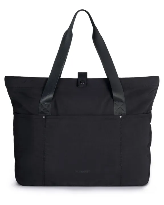BAGSMART%20Folding%20Travel%20Bags%2020L%20Waterproof%20Tote%20Bag%20With%20Zipper%20Multifunctional%20Shoulder%20Bag%20Handbag%20for%20Travel%20Work%20School%20-%20Image%202