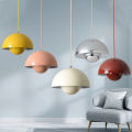 Danish Designer Bud Chandelier Macaron Three Heads Dining-Room Lamp Nordic Modern Minimalist Bedroom Bedside Small Droplight. 