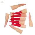 10pcs False Nails Cosplay Party Supplies Scary Makeup Accessories Red. 