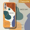 Chenyyka Case For Huawei Y9 Prime 2019 Case Fashion Tide Nice Day Word Thin Shockproof Square Edge Silicone TPU Casing Full Lens Cover Camera Protect Cases Soft Case. 
