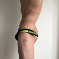 ORLVS 2Pcs Cotton Floral Soft Underwear Men Thongs Men Jockstraps Popular Jockstrap G String men Pouch Underwear Pouch OR503.