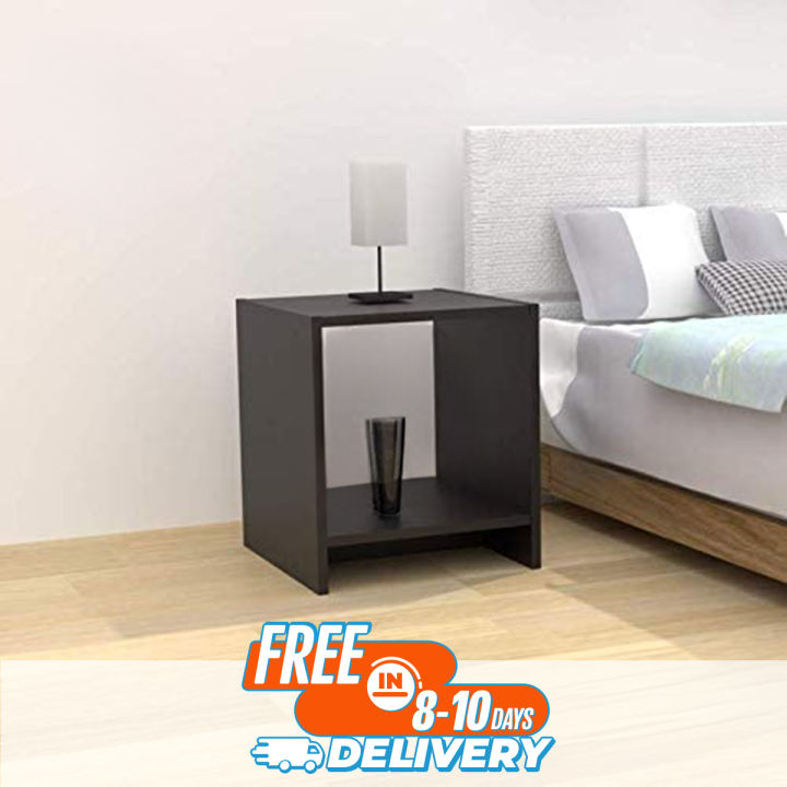 Andormahal Minimalistic Bedside Table (made of Melamine Laminated Board) - 2ft by 16inch by 1ft'