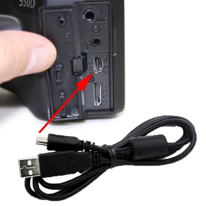 USB Cable For SLR Camera Data Lne For Canon 5D 7D 10D 20DD 450D 500D 550D 600D 650D 700D 1100D 1200D 1300D Camera