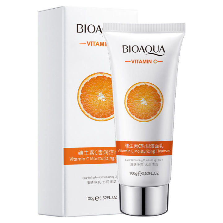 BIOAQUA%20Vitamin%20C%20Facial%20Cleanser%20Deeply%20Cleansing%20Oil%20Control%20Moisturizing%20Blackhead%20Removal%20Skin%20Care%20Face%20Wash%20Foam%20Cleanser%20-%20Image%206