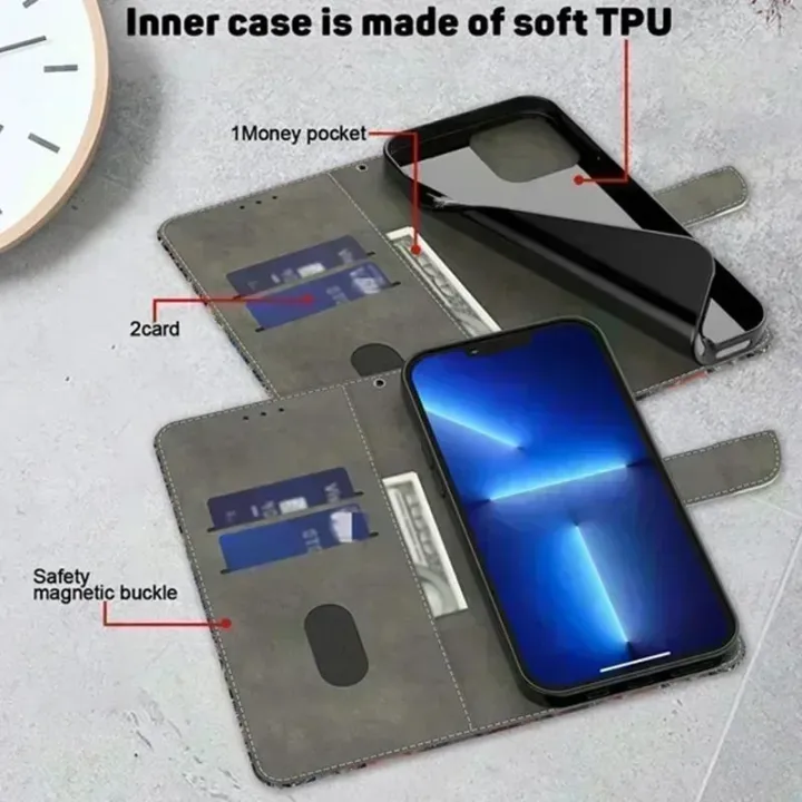 For%20Xiaomi%20Redmi%20Note%2013%205G%20Case%20Printed%20Pattern%20Wallet%20Flip%20Cover%20for%20Xiaomi%20Redmi%20Note%2013%20Pro%205G%2013Pro%20Plus%20Phone%20Case%20Etui%20Mascaraara%20-%20Image%205