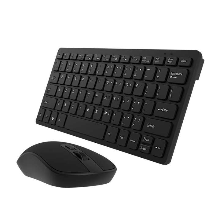 Wireless Keyboard and Mouse Set: Compact Bluetooth Keyboard (Rechargeable) with Matching Mouse. English Ergonomic Design for a Comfortable Experience on iPad, Tablets, Phones, Laptop, Android, iOS, and Windows