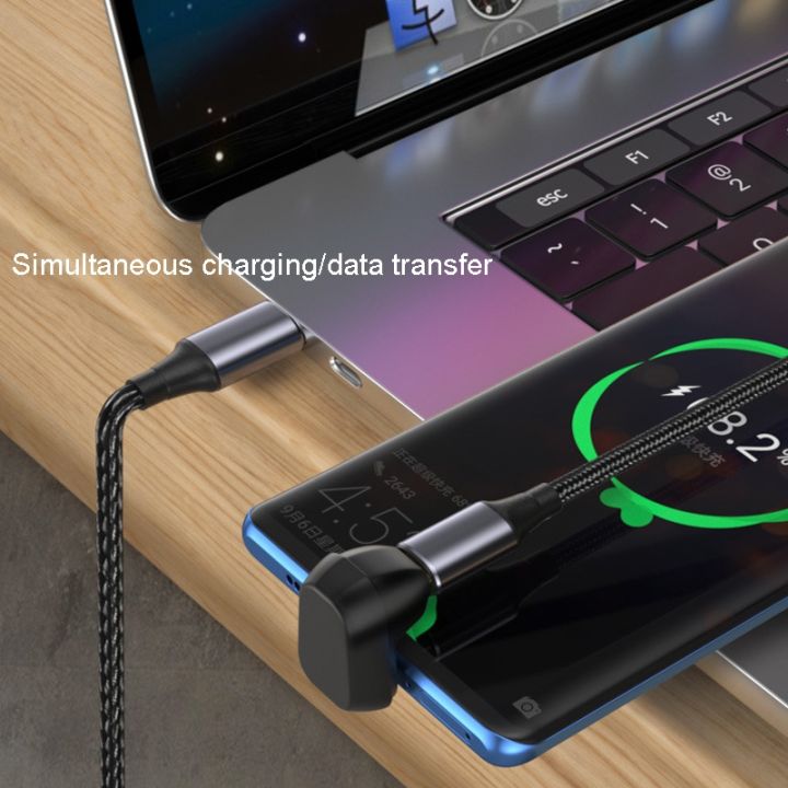 U-shaped%20Elbow%20Type-C/USB-C%20Male%20To%20Female%20Data%20Transfer%20Charging%20Adaptor,%20Interface%20form:%203.1%20-%20Image%205