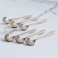 6 Pcs Stainless Steel Sup Spoon Nova Blackberry Stainless Steel Sup Spoon For Children - Sup Spoon 15 Cm Long Sup Spoon. 
