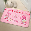 Welcome Mat Scratch Resistant Multifunctional Gnome Decorative Door Rug. 