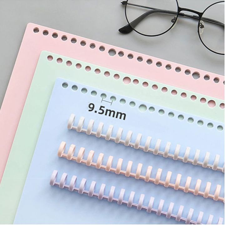 Spiral%20Binding%20Clips%20Notebook%20Supplies%20Album%20Binder%20A4%20Notebook%20Binding%20Clips%20Loose-leaf%20Paper%20Book%2030%20Holes%20Circles%20Ring%20Scrapbook%20Binder%20-%20Image%206