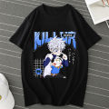Anime Hunter X Killua Zoldyck T Shirts Men/women HXH T-shirt Casual Plus Size Streetwear Summer Men Clothing Tops.