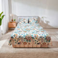 Double King Size Bedsheet With Two Pillow Cover - Bed Sheet, King Size Bedsheet, Double Size Bedsheet, Bedding Set, Bedsheet.