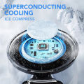 Mini Fan 100 Wind Speeds Adjustable Portable Ice Hand Fan 3000mAh Battery Type-C Charging 10m/s Wind Electric Air Duster.