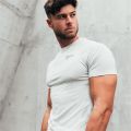 Men T Shirt Summer Gym Shirt Men Running T Shirt Men Short Sleeve Tight Gym Dry Fit Bodybuilding Sport Men T shirt Tee Tops. 