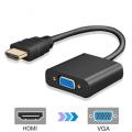 1080P HDMI Male to VGA Female Video Cable Cord Converter Adapter For PC HDTV TV.