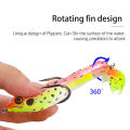 8cm/9cm10cm Silicone Soft Frog Bait With Dual Legs 3d Eyes Fishing Lure Set For Freshwater Saltwater. 