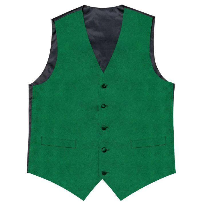 Satin%20Solid%20Green%20Vest%20for%20Men%20Silk%20Suit%20Pre-tied%20Bow%20Tie%20Set%20Wedding%20Busines%20Formal%20Tuxedo%20Sleeveless%20Male%20Waistcoat%20Blazer%20-%20Image%203
