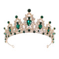 Luxury Elegant Crystal Princess Crown Hair Accessories Tiara For Women Party Rhinestone Wedding Bridal Crown New Head Jewelry Yao Store.