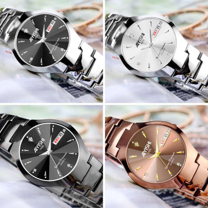 Korean%20version%20of%20minimalist%20fashionable%20colored%20student%20and%20women's%20watch,%20couple's%20waterproof%20ultra-thin%20quartz%20men's%20steel%20watch%20wrist%20-%20Image%204