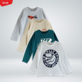 Kids Round Neck Cotton Full Sleeve T-shirt From Levin. 