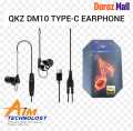 QKZ DM10 TypeC earphone loud wired base.. 